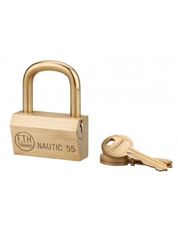 Cadenas NAUTIC 68, anse laiton + 3 clés Thirard